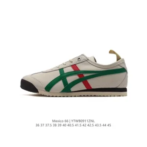 ASICS Onitsuka Tiger Mexico 66 Classic Leather Sneakers