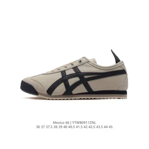 ASICS Onitsuka Tiger Mexico 66 Classic Leather Sneakers