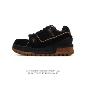 Louis Vuitton LV Trainer Sneaker Low Fashion Elevated Thick Sole Sports Shoes