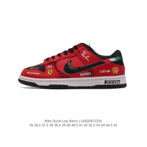 Nike SB Dunk Low Zoom Air Skateboarding Shoes with Padded Tongue for Comfort