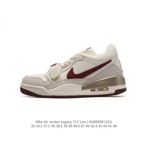 Jordan Legacy 312 Low Men's Basketball Shoes - Classic Air Cushion Sneakers
