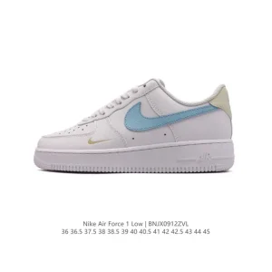 Nike Air Force 1 Low White Leather Casual Sneakers