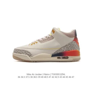 Jordan Air 3 Retro SE Men's Basketball Shoes White CK9246-102