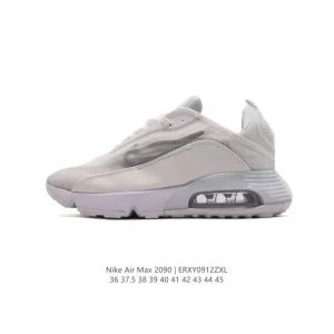 Nike Air Max 2090 White Black Red Future Air Cushion Running Shoes