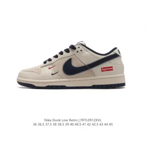 Nike Dunk Low Retro Vintage Basketball Sneakers for Men and Women