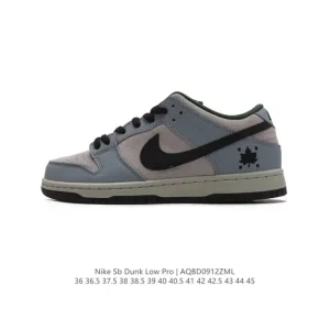 Nike SB Dunk Low Pro Vintage Skateboarding Shoes for Men and Women