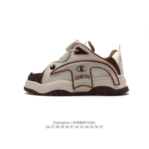 Champion Classic Chunky Sole White Sneakers for Kids