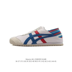 ASICS Onitsuka Tiger Mexico 66 Classic Vintage Sneakers for Men and Women