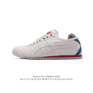 ASICS Onitsuka Tiger Mexico 66 Classic Vintage Canvas Sneakers