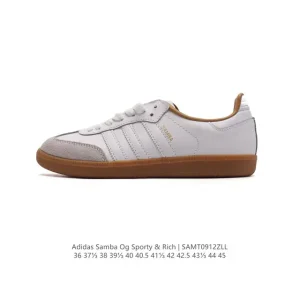 Adidas Samba OG Sporty & Rich Collaboration Leather Shoes