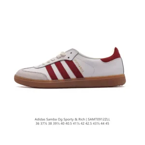 Adidas Samba OG Sporty & Rich Collaboration Leather Sneakers