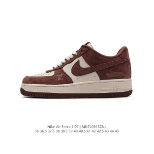 Louis Vuitton Air Force 1 '07 Low Sneaker with Air Cushion Sole