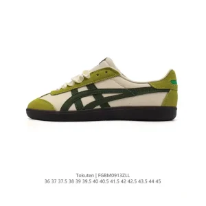 ASICS Tokuten Unisex Retro Running Sneaker Leather Low-Top Shoe