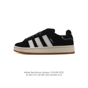 Adidas Campus 00S Retro Bread Shoe with Oversized Design and Cotton Padding