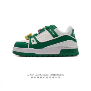 Louis Vuitton Trainer Sneaker Low Thick Sole Comfortable Fashion Shoes