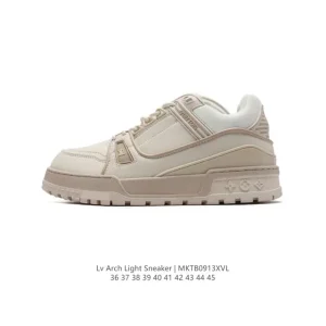 Louis Vuitton Lv Trainer Sneaker Low Fashion Thick Sole Elevated Sports Shoes