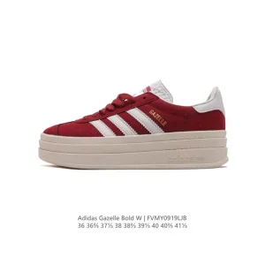 Adidas Gazelle Bold Retro Thick Sole Women's Sneakers Vintage Style