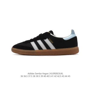 Adidas Samba Vegan Leather Retro Sneakers for Men and Women