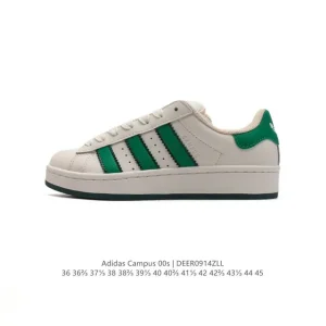Adidas Campus 00S Retro Bread Shoe Vintage Leather Chunky Sole