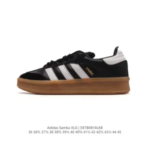 Adidas Samba Xlg Thick Sole Retro Casual Street Fashion Sneakers