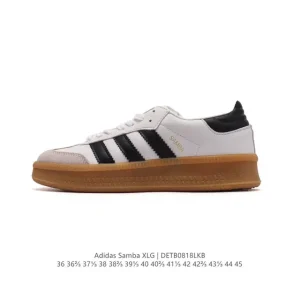 Adidas Samba Xlg Thick Sole Retro Street Fashion Sneakers