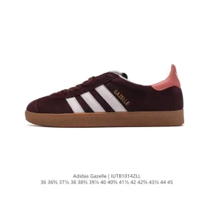 Adidas Gazelle Classic Leather Vintage Sneakers for Men and Women