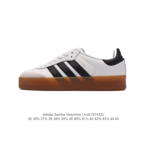Adidas Samba Valentine Retro Leather Sneakers for Men and Women