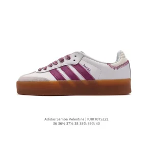 Adidas Samba Valentine Retro Leather Sneakers for Women