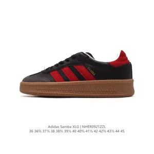 Adidas Samba Xlg Thick Sole Vintage Suede Casual Shoes