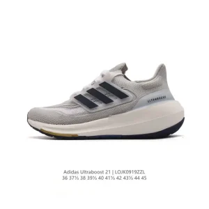 Adidas Ultraboost 21 Running Shoes for Men and Women with Primeblue Upper and Boost Midsole