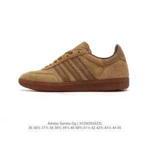 Adidas Samba OG Leather Shoes Classic Sneakers T-Toe Design