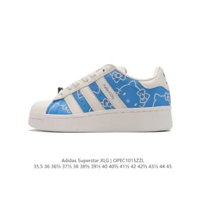 Adidas Originals Superstar XLG Platform Leather Sneakers