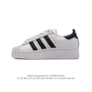 Adidas Originals Superstar XLG Platform Sneakers with Shell Toe