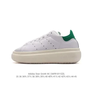 Adidas Stan Smith Crepe New Version Classic White Leather Sneakers