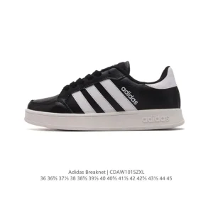 Adidas Breaknet Shoes Retro Tennis Style Sneakers for Men and Women