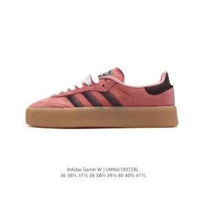 Adidas Samba Vegan Leather Shoes Classic Retro Sneakers