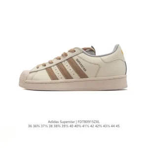 Adidas Superstar 82 Classic Shell Toe Leather Sneakers