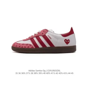 Adidas Samba Og Shoes Valentine Edition Pink Leather Sneakers