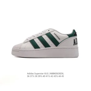 Adidas Originals Superstar XLG Leather Platform Sneakers