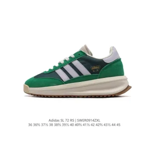 Adidas SL 72 Shoes Classic Retro Low-Top Sneakers for Men and Women