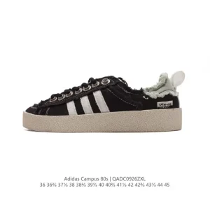 Song For The Mute x Adidas Campus 80s Seasame Canvas Low-Top Sneakers