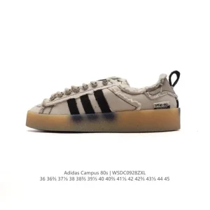 Adidas Campus 80s Sesame Low Top Canvas Sneakers by Song For The Mute