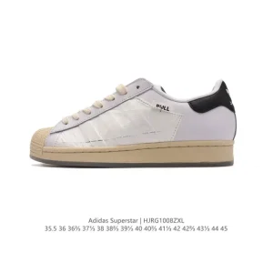 Adidas Superstar 82 Classic Shell Toe Leather Sneakers for Men and Women