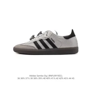 Adidas Originals Samba OG Shoes Classic Sneakers White T-toe Leather Gum Sole