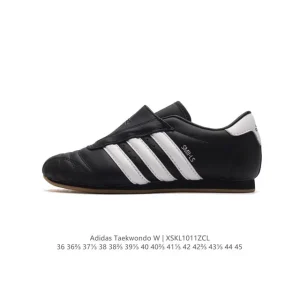 Adidas Originals Taekwondo Low-Top Training Shoes Black White