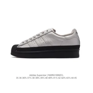 Adidas Superstar 82 Classic Shell Toe Leather Sneakers for Men and Women