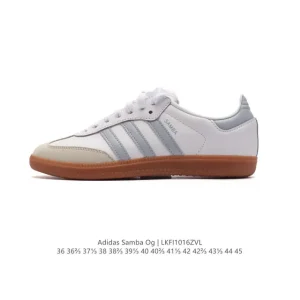 Adidas Samba OG Shoes Classic Leather White Sneakers for Men and Women