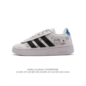 Adidas Courtbeat Lifestyle Sneaker with Thick Sole