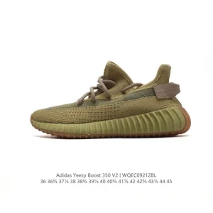Adidas Yeezy Boost 350 V2 Running Shoes with Primeknit Upper and Boost Midsole