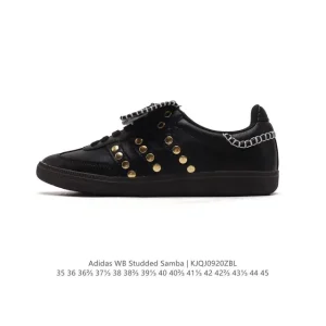 Adidas Samba Studded Wales Bonner Limited Edition Leather Sneakers